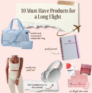 10 must-have products for a long plane ride | d-ravel.com